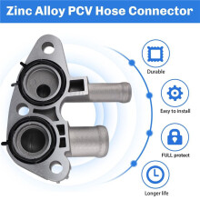 10X Connecteur de Tuyau PCV en Alliage de Zinc pour Voiture, Connecteur de Séparateur D'Eau et D'Huile 11821AA660 pour Forester Impreza Legacy