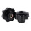8 Pcs M10 Female Thread Nuts 50mm Plastic Star  Clamping Knob Grip 4