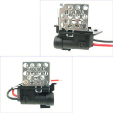 2X 3134503070 Radiator Fan Blower Motor Resistance for Astra Vectra 2.0 8V Agile Classic 94718195 FR103