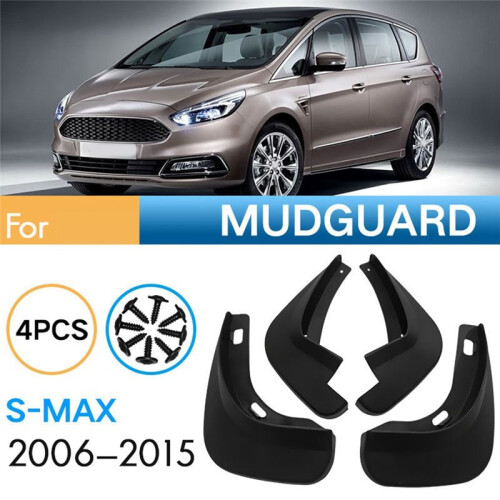 4PCS Car Mudguard Mud Flaps  Mud Guard  for  S-MAX 2016-2015 Car Accessories 1