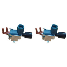 2X 25860-30070 Vakuumkontrollventil för BilbehåLlare Omkopplingsmagnet för Yaris Estima Hiace IQ Auris