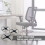 Bürohocker, Fußstütze, Ringe, ergonomisches Design, für-400mm 3
