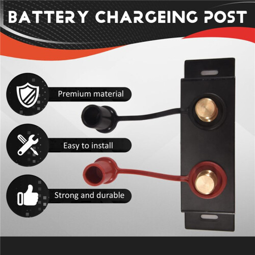 Universal Battery Jump Post  Jumpstart , Remote Battery Terminals Jumper Post, Battery Chargeing Post 2