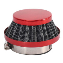 4pcs 44Mm Air Filter for 47Cc 49Cc 2 Stroke Bike Upgrade Kit Dirt Bike Atv Quad Aluminium Air Filter Set Red