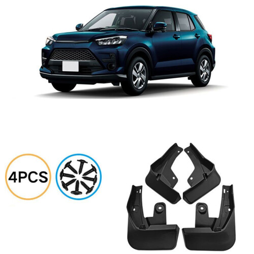 4 Pezzi Parafango Auto Paraspruzzi Paraspruzzi Parafango Parafango per  Raize Rocky 2020-2023 Accessori Auto 1