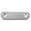 60mm x 16mm Straight Repair Joining Mending Flat Plate Bracket 100Pcs 5