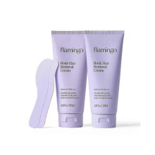Flamingo sensitive skin body hair remover with soothing aloe vera