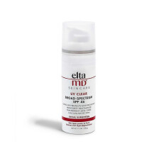 Eltamd UV Clear Getönte Gesichtssonnencreme SPF 46, ölfrei, Breitspektrum, empfindliche Haut, Niacinamid, 48 g