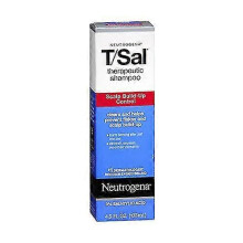 T/Sal Therapeutic Shampoo 4.5 oz, 3% Salicylic Acid Scalp Treatment for Dandruff, Itchy Scalp Relief, Controls Flaking