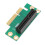 PCIe 4X Riser Card 90 Degree Adapter for Small Computer Cases Durable Material 15