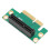 PCIe 4X Riser Card 90 Degree Adapter for Small Computer Cases Durable Material 16