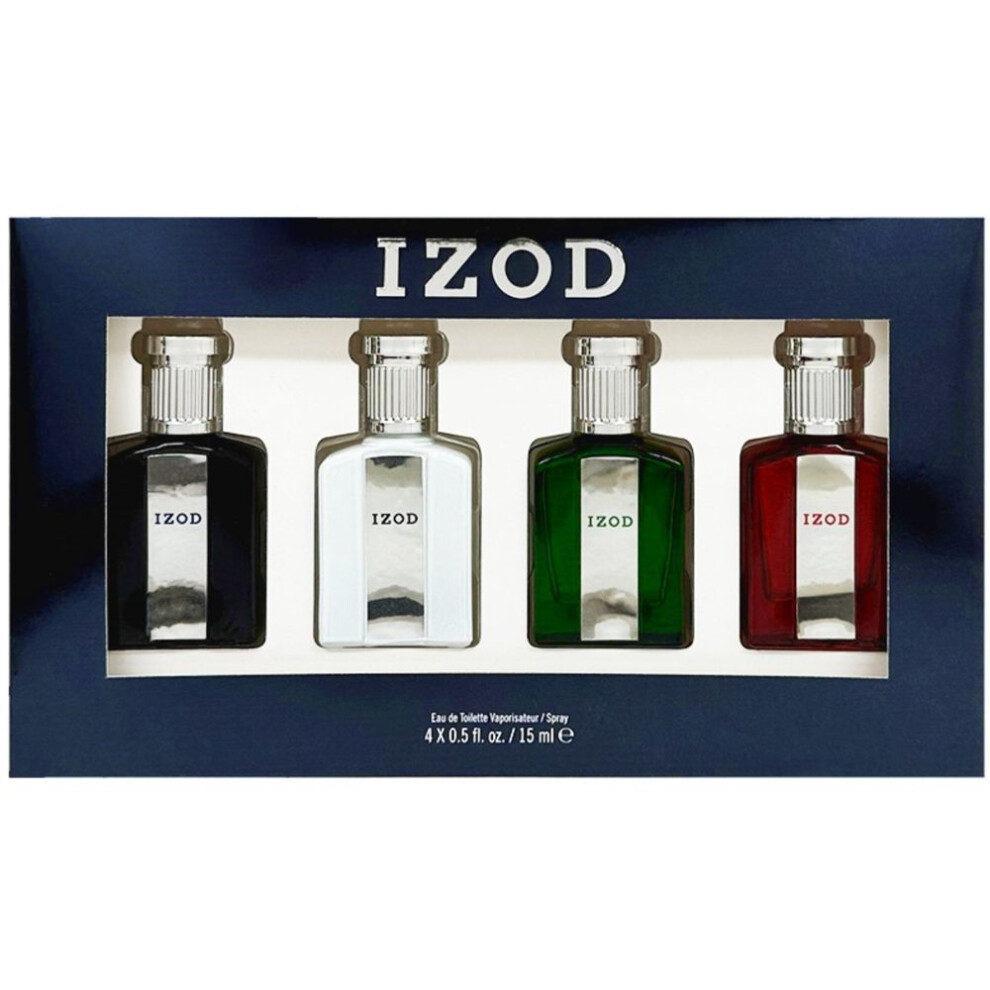 Izod White/Green/Red (15Ml) Legacy Coffret Gift Set 15Ml Edt Spray - Edt 15Ml - Edt 15Ml - Edt 15Ml