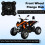 Flänsnav Framhjul för Hammerhead GT150 Go Kart Buggy Shineray ATV 150CC 250CC 6