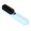 Peigne lisseur 1500mAh bleu ABS à double utilisation 14