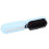 Peigne lisseur 1500mAh bleu ABS à double utilisation 16