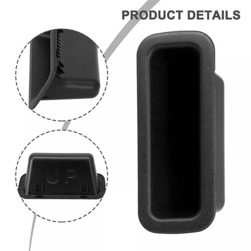 Black Liftgate Inside Handle Pull 90940-1LA0B for   Q50 Q60 QX80 G37 G25 Murano Pathfinder Trunk Lid Pull 2