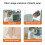 Bonnet de Douche Jetable Élastique Imperméable Forme Bonnet Transparent Beauté Cheveux Bonnet de Douche 6