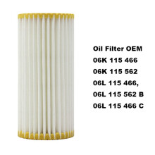 5Set Oil Filter 06L115562B for Q7 4M 2Nd 2.0 40TFSI 45TFSI Quattro 2016-2020 CYMC CYRB 06L115466C 4MB