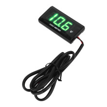 DC12V Motorcycle Voltmeter with Left Bracket