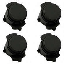 4X 2058840074 Cubierta en Blanca del Sensor de Estacionamiento para  W166 W221 W205 W204 W212 W252 Cubierta del Ojo EléCtrico del Parachoques