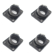 4X Motor Carburateur Interface Adapter Inlaatspruitstuk voor AG100 DT100 DT125 MX100 RT100