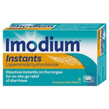 Imodium Instants 2mg Tab 6's | Dissolves instantly on the tongue
