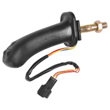 6 Piezas L + R 3 Botones Conjunto de Palanca de Mando de Excavadora Manija Engranajes para Daewoo Doosan DH DX150 215225300 370-9C