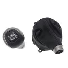 Car 5 Speed Gear Shift Lever Knob Handball with Dust Cover for 2006-2011 77298-SNA-D01ZA 54102-SNA-A01