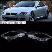 Car Headlight Mask Headlight Headlamp Lens Cover for E63 E64 M6 2008-2010 Headlight Shell 63127186815 Front Left