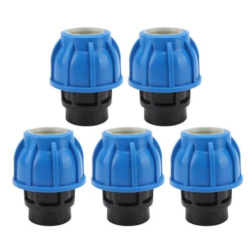 PE Water Pipe Quick Connector Coupling Kit25mm x G1/2 5 2