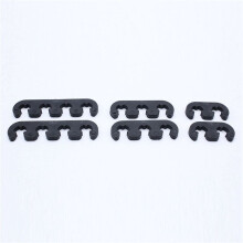 2sets 7 mm 8 mm Kunststof Bougiekabelafscheiders Verdelers Weefgetouwen Universele Zwarte Afscheiders Verdelers voor  Chevy