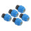 5-Piece PE Water Pipe Quick-Connect Coupling Kit 2
