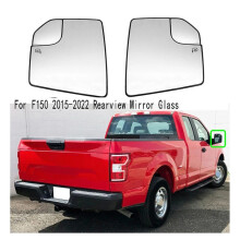 Right Rearview Mirror Glass Side Blind Spot Heated Mirror Glass for Raptor F150 2015-2022 FL3Z17K707B