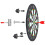 Wall Mounted Dartboard Holder Dartboards Mounting Bracket DartBoard Suspensions Stand Set Accessorys Holder 2