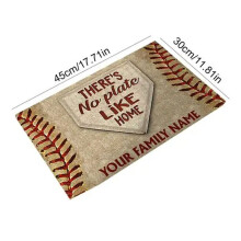 Deurmat Buiteningang Verdikte Honkbal Deurmat Antislip Voordeurmat Vloerkleed Dekens Home Decor voor Thuis A
