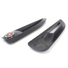 1 Pair Hood Side Vent Cover Trim for   JK 2007-2017 Carbon Fiber