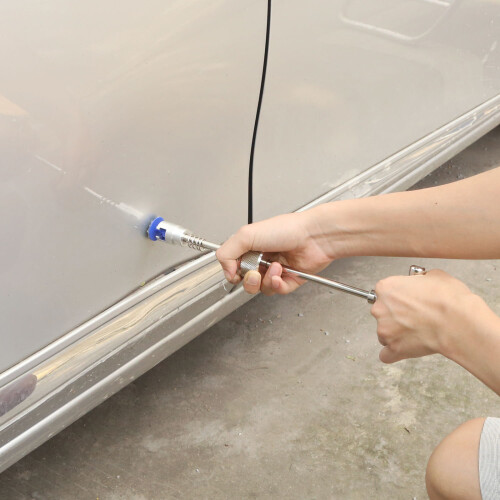 Dent Puller with T Bar - Car Dent Repair Tool, Alloy, Silver, 30*8cm 1