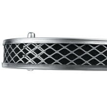 4 STC Car Chrome Pancake High Air Flow Air Filter för Alla 1½ Tums SU HS4-Förgasare 14X3Cm