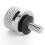 20X Chrome Billet Aluminum  Bolt Screw Cap for  Davidson 3