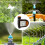 New LCD Display Water Timer Waterproof IP65 Home Garden Irrigation Rainfall Timer Automatic Controller System 8