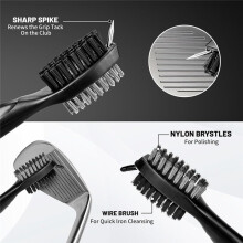 Club Cleaner Kit, 3 Towels, Club Cleaning Brush, Divot Repair Tool, Club Cleaning Kit