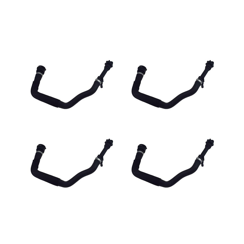 4X 8641078 Below Water Coolant Radiator Pipe Hose For S60 S80 Xc60 31657657 Black 4712584788408