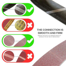 Ensemble de Bandes Abrasives pour Ponceuse à Bande Polyvalente de 3 X 24 Pouces, 18 Pièces - Matériau en Oxyde D'Aluminium pour des Performances