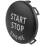 2X Start Stop Engine Button Push Button Ignition  Cover Replacement for  X1 X3 X5 X6 Z4 (E84,E83,E70,E71,E89) 4