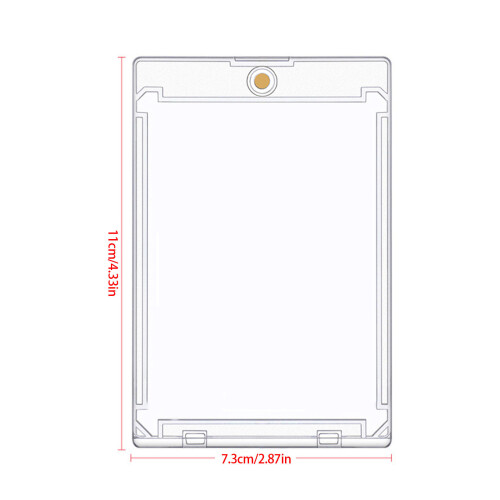 Customizable Card Display Shelf Plastic Frame and-360PT 1
