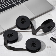4Pcs Typewriter Ribbon Twin Spool Typewriter Ribbon Ink Twin Spool Ink Replacement Part for Most Typewriter (Black&Red)