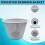 Cesta de Skimmer com Peso de 8 Polegadas para SP1070, Cesta de Skimmer Resistente para Manutenção de Piscinas, Peso e Alça Incluídos 9