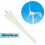 Leichtes 550-mm-Nylon-Windmühlenblatt, einfache-550 mm Klinge 4