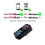 Auto AIBOX RGB-Licht USB Plug And  2in1 Kabelloses CarPlay oder Android Auto Box für Autoradio mit Kabelgebundenem CarPlay oder Auto 6