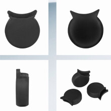8pcs Thumb Rest Cushion ProtectorSoft Silicone Clarinet Oboe for Oboe Black Tube Thumb Pad
